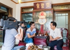 梅县电视台采访端午节客家传统习俗